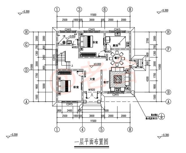 屯子自修房策画：简约大气的摩登风致最经典二层别墅性价比最高(图3)